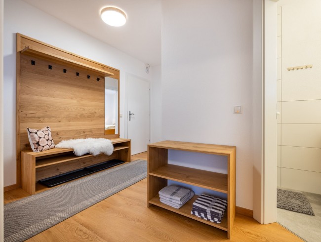 Detailansicht Garderobe