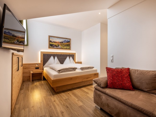 Doppelzimmer mit Flat-TV