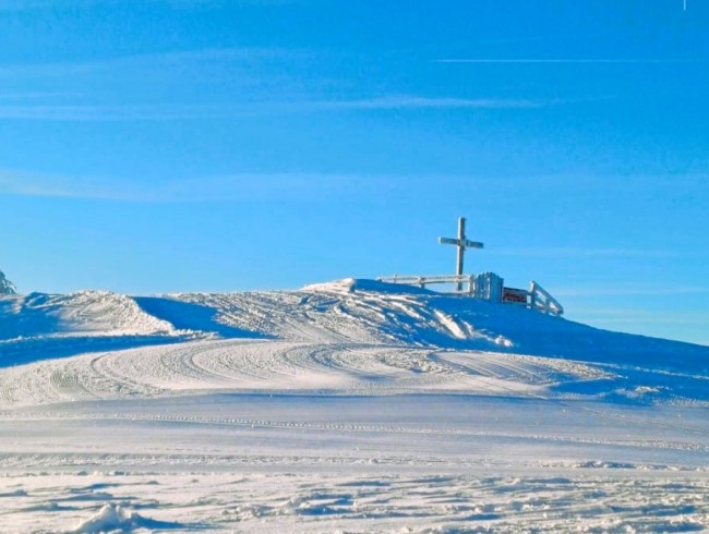 Verschneite Berglandschaft am Grießenkar in Flachau