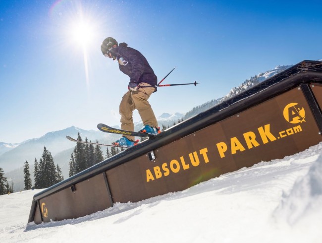 Freestyle, Slopestyle im Absolutpark Flachauwinkl Tourismus_Markus Berger